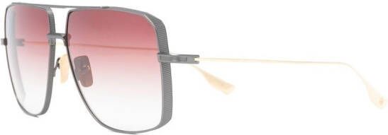 Dita Eyewear Zonnebril met oversized montuur Grijs