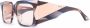 Dita Eyewear Dydalus zonnebril met oversized montuur Roze - Thumbnail 2