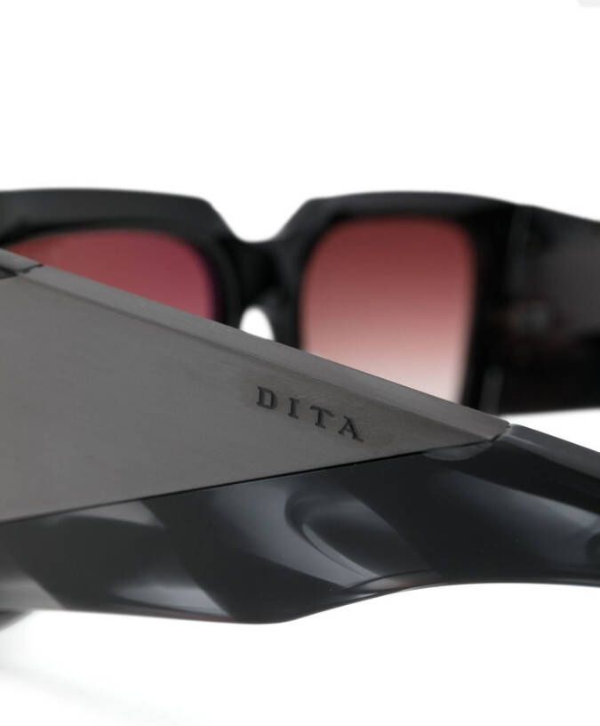 Dita Eyewear Dydalus zonnebril met vierkant montuur Zwart