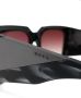 Dita Eyewear Dydalus zonnebril met vierkant montuur Zwart - Thumbnail 3