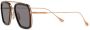 Dita Eyewear Flight zonnebril met piloten montuur Zwart - Thumbnail 2