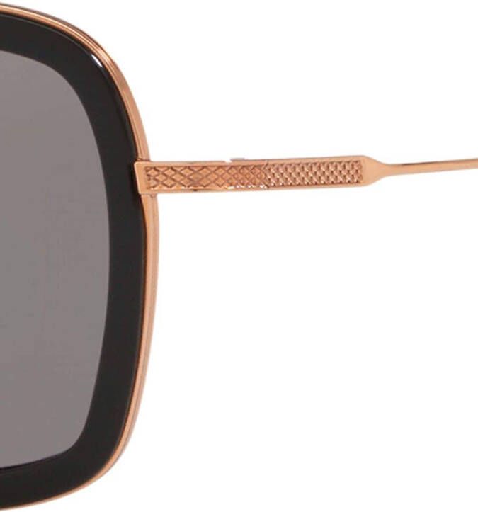 Dita Eyewear Flight zonnebril met piloten montuur Zwart
