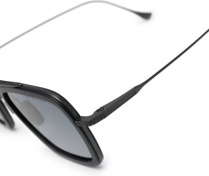 Dita Eyewear Flight zonnebril met vierkant montuur Zwart
