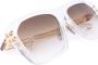Dita Eyewear Grand-APX zonnebril met vierkant montuur Beige - Thumbnail 3