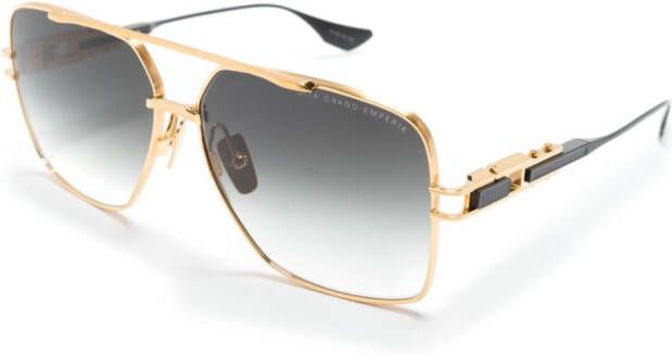 Dita Eyewear Grand Emperik zonnebril met vierkant montuur Zwart