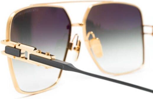 Dita Eyewear Grand Emperik zonnebril met vierkant montuur Zwart