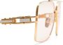 Dita Eyewear Grand Emperik zonnebril met rechthoekig montuur Wit - Thumbnail 3