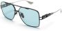 Dita Eyewear Grand Emperik zonnebril met vierkant montuur Zilver - Thumbnail 2