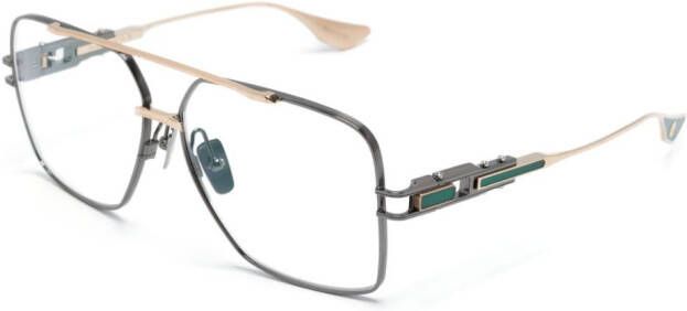 Dita Eyewear Grand Emperik zonnebril met vierkant montuur Zwart