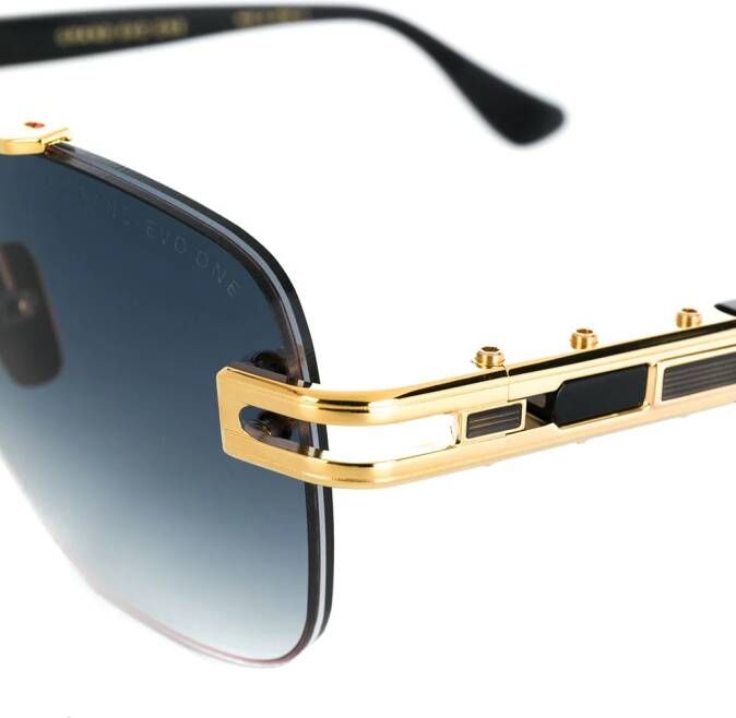 Dita Eyewear Grand-Evo One zonnebril met vierkant montuur Zwart