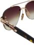 Dita Eyewear Grand-Evo zonnebril met piloten montuur Bruin - Thumbnail 3