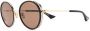 Dita Eyewear Lageos zonnebril met oversized montuur Zwart - Thumbnail 2
