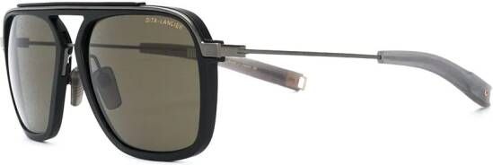 Dita Eyewear Lancier zonnebril met piloten montuur Zwart