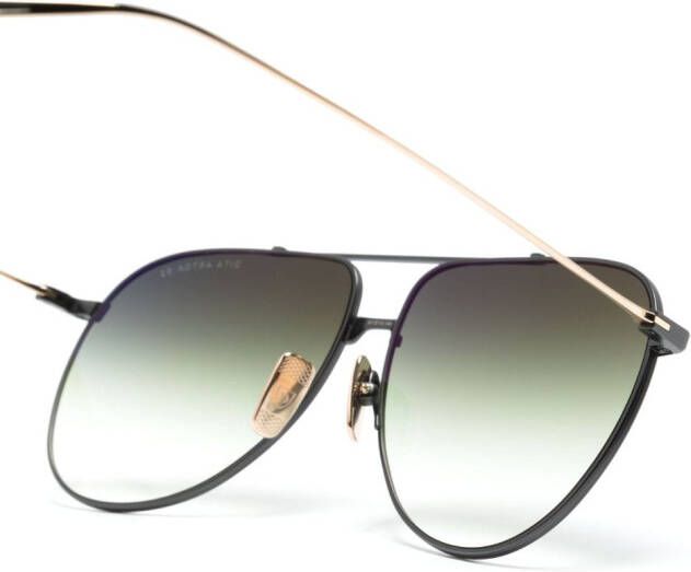 Dita Eyewear Zonnebril met rond montuur Goud