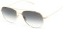 Dita Eyewear Zonnebril met rond montuur Goud - Thumbnail 2