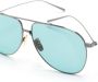 Dita Eyewear Zonnebril met rond montuur Zilver - Thumbnail 3