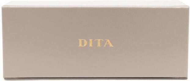 Dita Eyewear Zonnebril met rond montuur Zilver