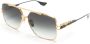 Dita Eyewear Zonnebril met vierkant montuur Goud - Thumbnail 2