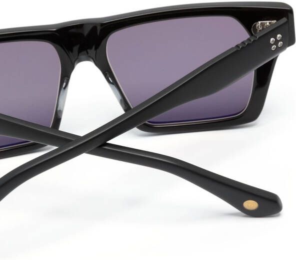 Dita Eyewear Zonnebril met vierkant montuur Zwart