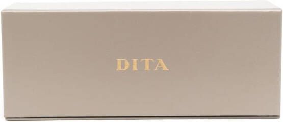 Dita Eyewear Zonnebril met vierkant montuur Zwart