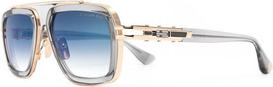 Dita Eyewear LXN-EVO zonnebril met piloten montuur Grijs