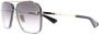 Dita Eyewear Mach 6 zonnebril met vierkant montuur Zwart - Thumbnail 2