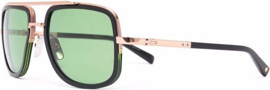 Dita Eyewear Mach-S zonnebril met piloten montuur Zwart