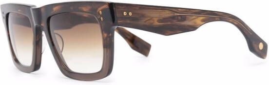 Dita Eyewear Mastix zonnebril met vierkant montuur Bruin