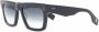 Dita Eyewear Mastix zonnebril met vierkant montuur Zwart - Thumbnail 2