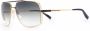 Dita Eyewear Midnight Special zonnebril met piloten montuur Goud - Thumbnail 2