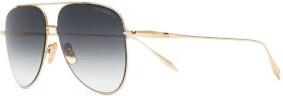 Dita Eyewear Moddict zonnebril met piloten montuur Goud