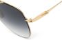 Dita Eyewear Moddict zonnebril met piloten montuur Goud - Thumbnail 3