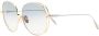 Dita Eyewear Zonnebril met rond montuur Goud - Thumbnail 2