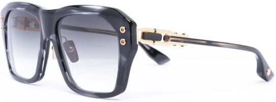 Dita Eyewear Zonnebril met vierkant montuur Zwart