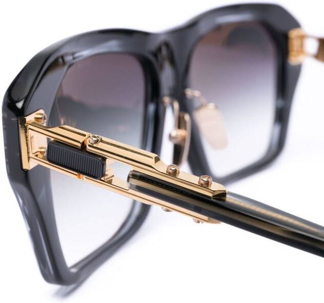 Dita Eyewear Zonnebril met vierkant montuur Zwart