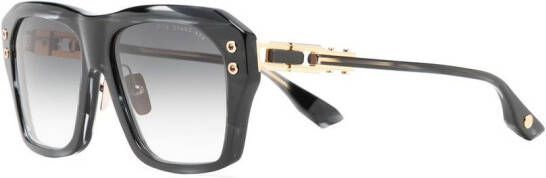 Dita Eyewear Zonnebril met vierkant montuur Zwart