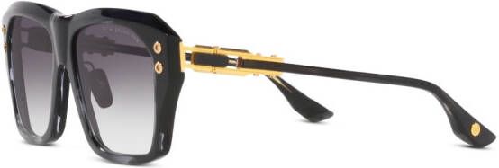 Dita Eyewear Zonnebril met vierkant montuur Zwart