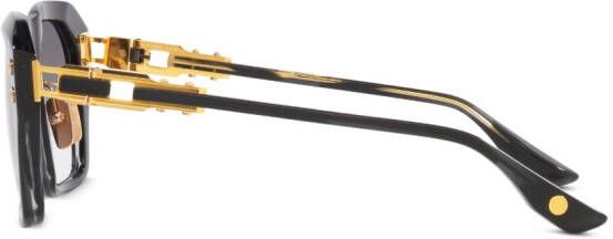 Dita Eyewear Zonnebril met vierkant montuur Zwart