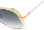 Dita Eyewear Subsystem zonnebril met piloten montuur Zilver - Thumbnail 3