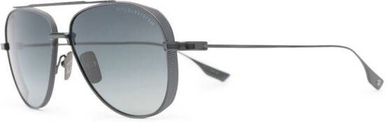 Dita Eyewear Subsystem zonnebril met piloten montuur Zilver