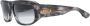 Dita Eyewear Superflight zonnebril met rechthoekig montuur Grijs - Thumbnail 2