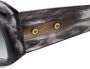 Dita Eyewear Superflight zonnebril met rechthoekig montuur Grijs - Thumbnail 3