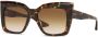 Dita Eyewear Telemaker zonnebril met vierkant montuur Groen - Thumbnail 2