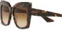 Dita Eyewear Telemaker zonnebril met vierkant montuur Groen - Thumbnail 3