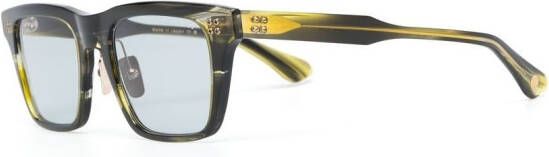 Dita Eyewear Thavos zonnebril met rechthoekig montuur Groen