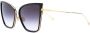 Dita Eyewear The Sunbird sunglasses Zwart - Thumbnail 2
