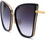 Dita Eyewear The Sunbird sunglasses Zwart - Thumbnail 3