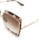 Dita Eyewear Zonnebril met vierkant montuur Goud - Thumbnail 3