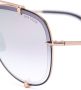 Dita Eyewear zonnebril met aviator montuur Roze - Thumbnail 3