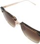 Dita Eyewear Zonnebril met kleurverloop Goud - Thumbnail 3